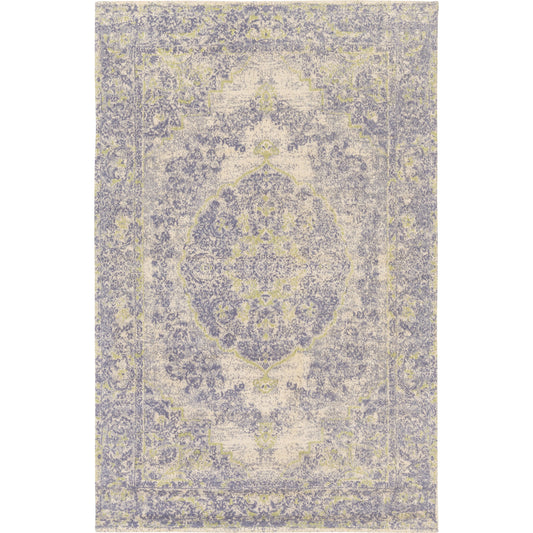 EDT-1005 Rug by Surya in ivory, denim, light olive. Made from 100% wool in a unique style.