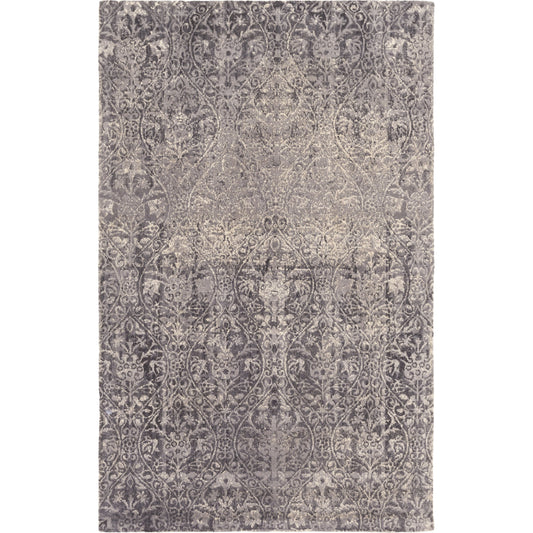 Edith Rug - 16807 by Surya in ivory, gray, charcoal. Made from 100% wool in a unique style.
