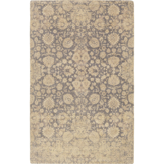 Edith Rug - 16812 by Surya in ivory, gray, light gray. Made from 100% wool in a unique style.