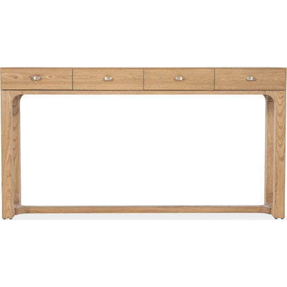 Documents Console by Hooker Furniture in light natural pecan. Made from pecan veneers in a transitional style.