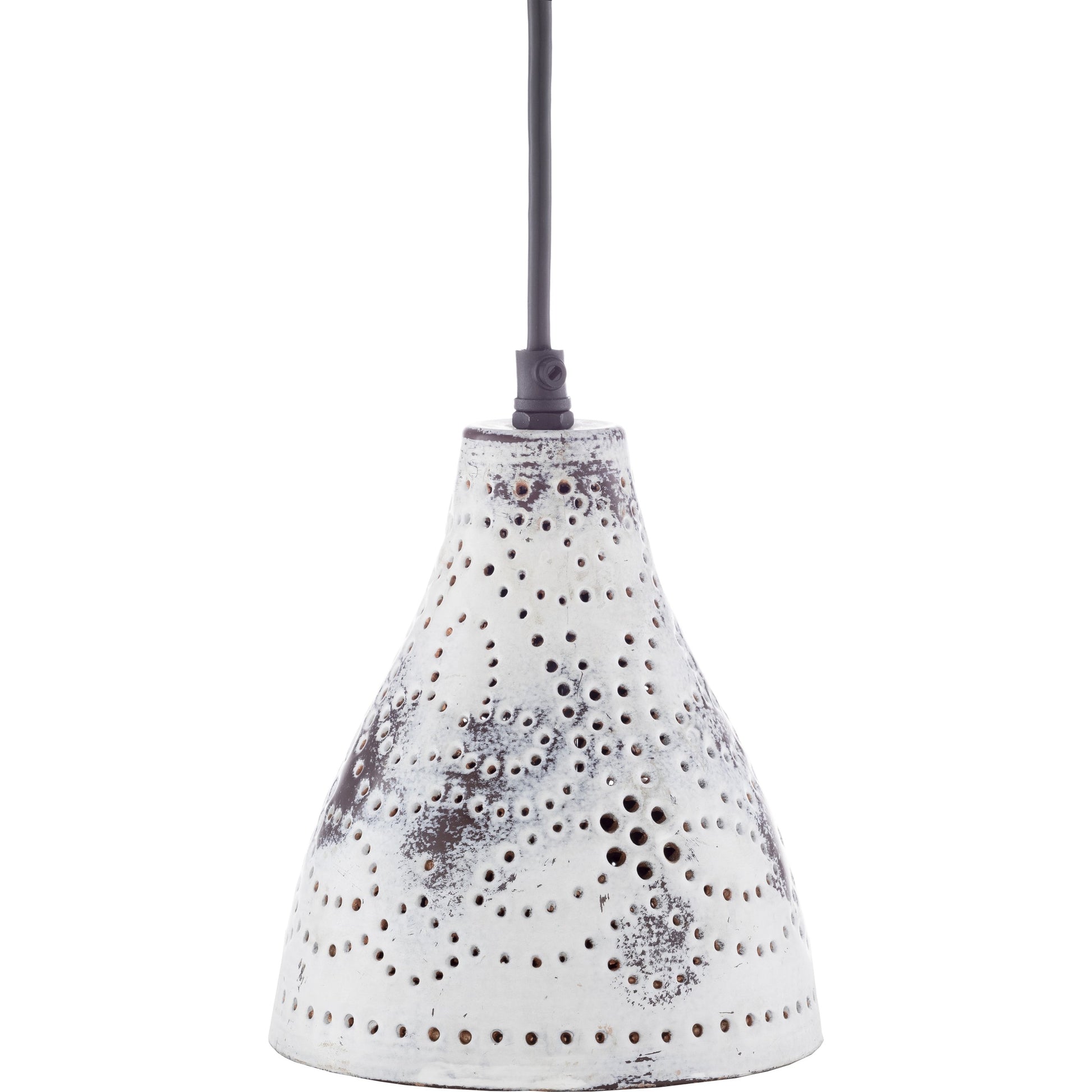 Aleena Ceiling Light - 24599 by Surya in white, black, metallic copper and white, grey. Made from metal in a cottage & farmhouse style.