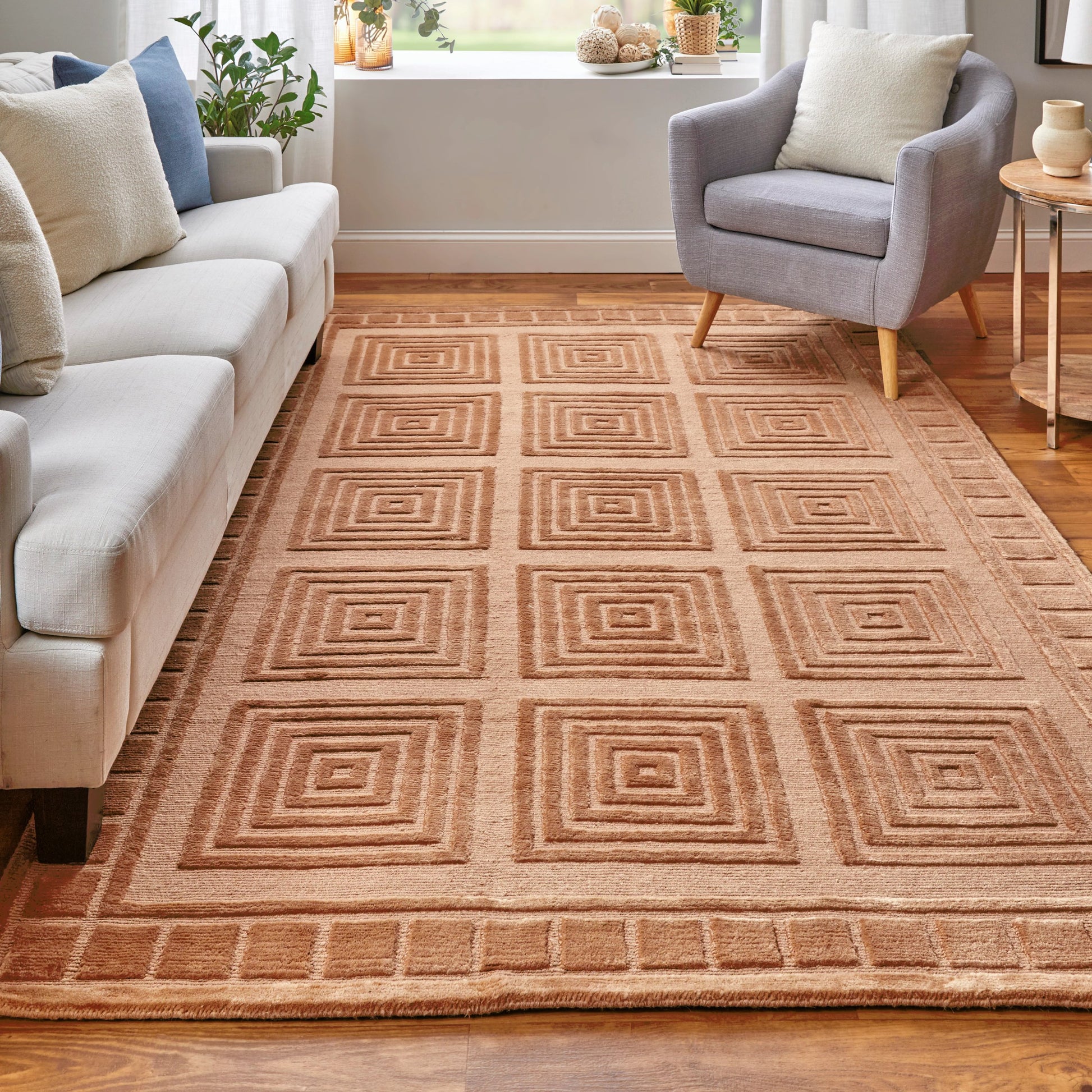 Channels Geometric Rug - 7277F by Feizy. Made from wool in a unique style.