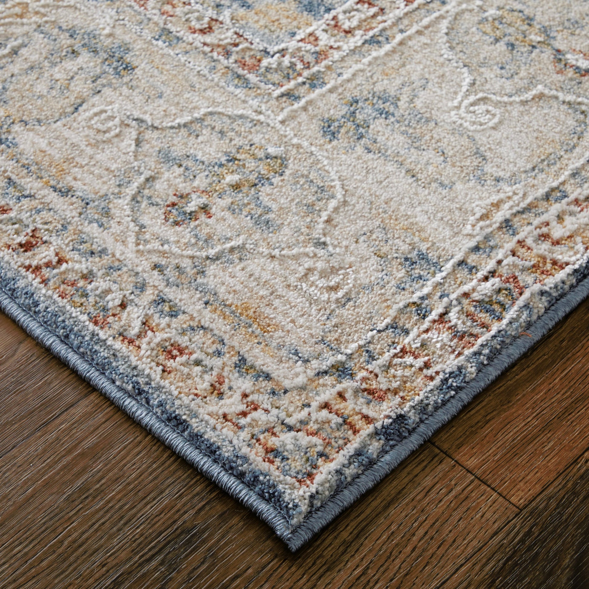 Pasha Transitional Ikat Rug - 39M4F by Feizy. Made from polyester in a unique style.