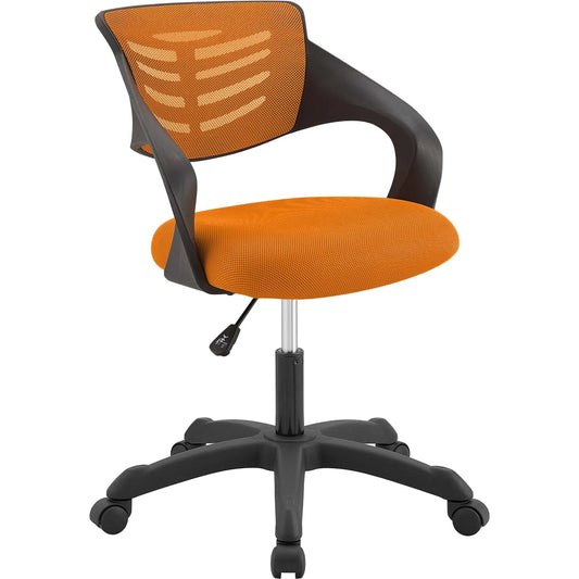 Aberdeen Mesh Office Chair by Evans & Londeen. Made from backrest is polypropylene frame with mesh fabric, seat cushion: thick mesh fabric, bentwood, m3 density foam, 4.5in height adjustable powder coated gas-spring, radius 13
