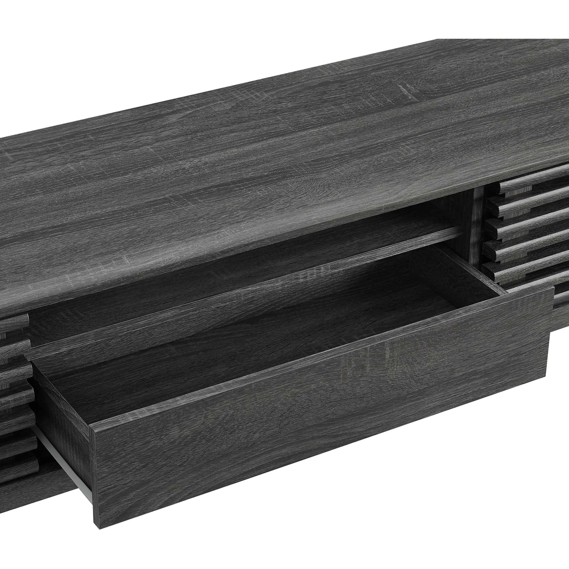 Rennell 70" TV Stand by Evans & Londeen. Made from particle board, mdf in a modern style.