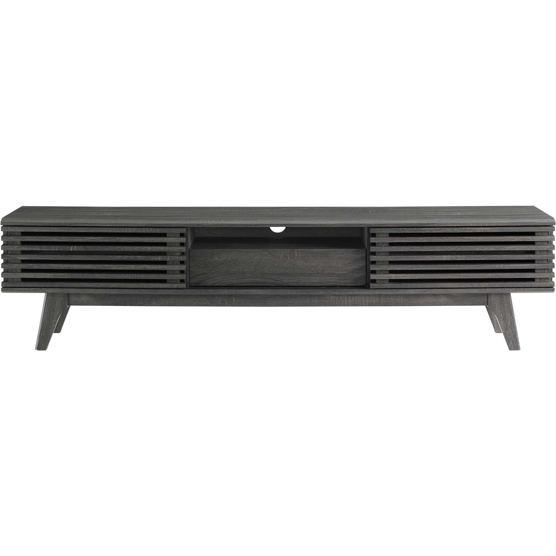 Rennell 70" TV Stand by Evans & Londeen. Made from particle board, mdf in a modern style.