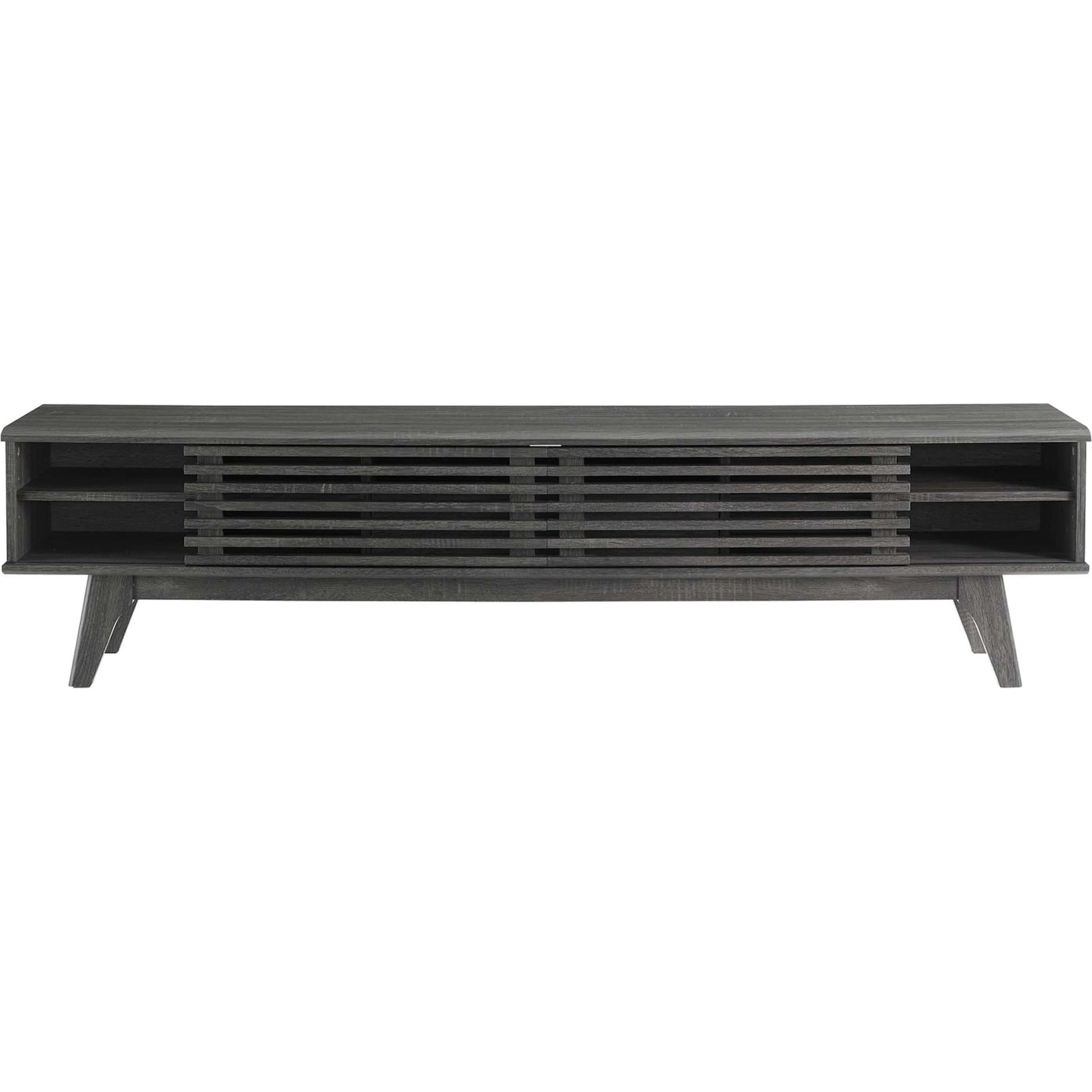 Rennell 70" TV Stand by Evans & Londeen. Made from particle board, mdf in a modern style.