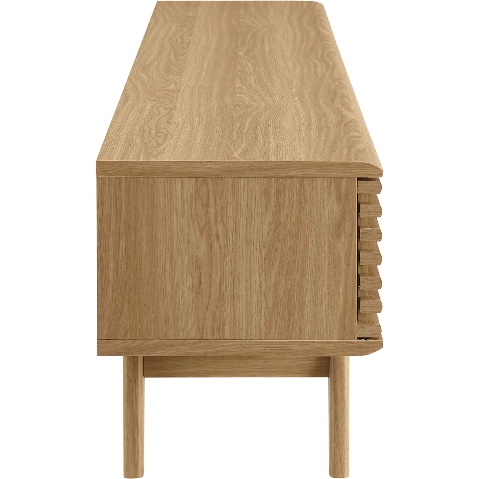 Rennell 70" TV Stand by Evans & Londeen. Made from particle board, mdf in a modern style.