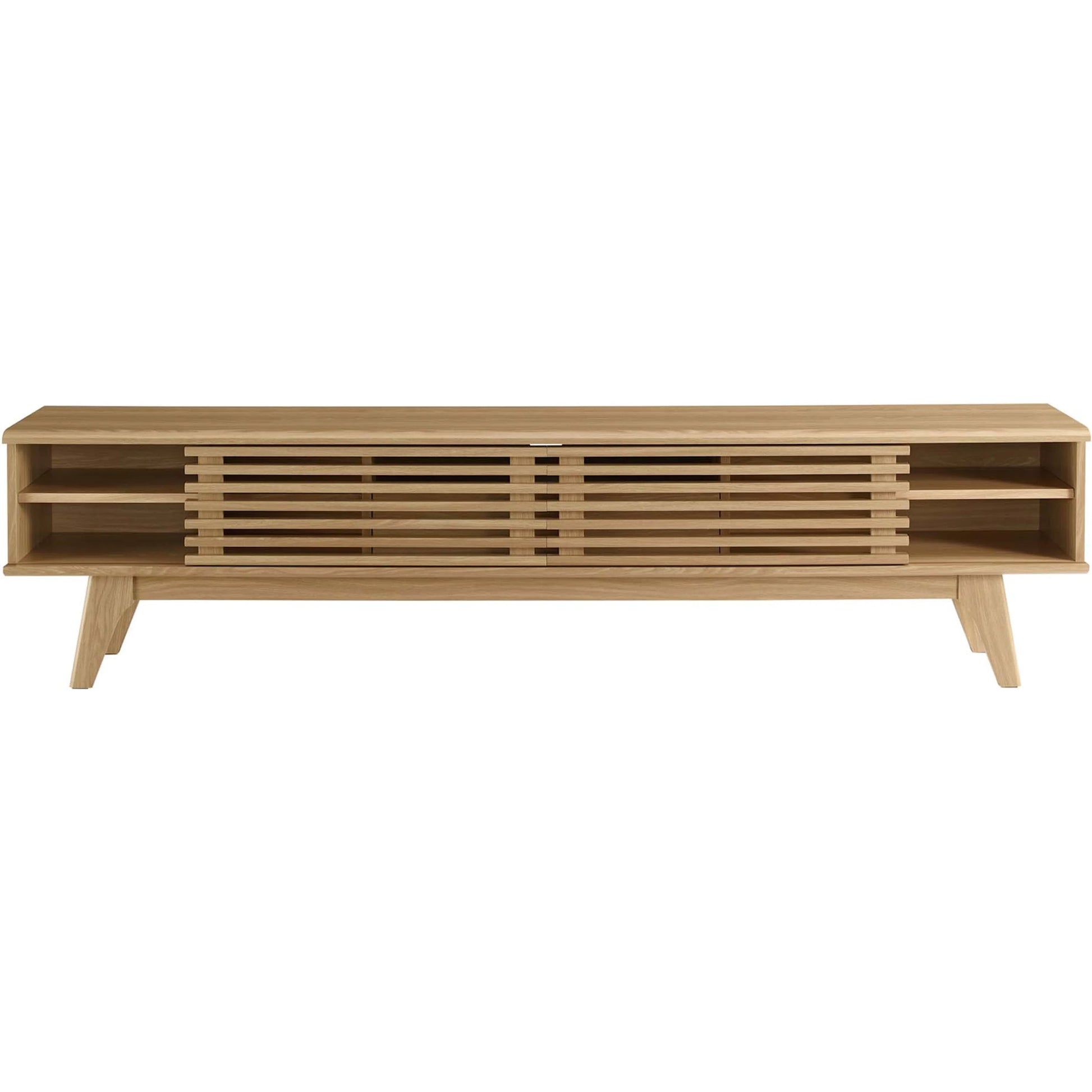 Rennell 70" TV Stand by Evans & Londeen. Made from particle board, mdf in a modern style.