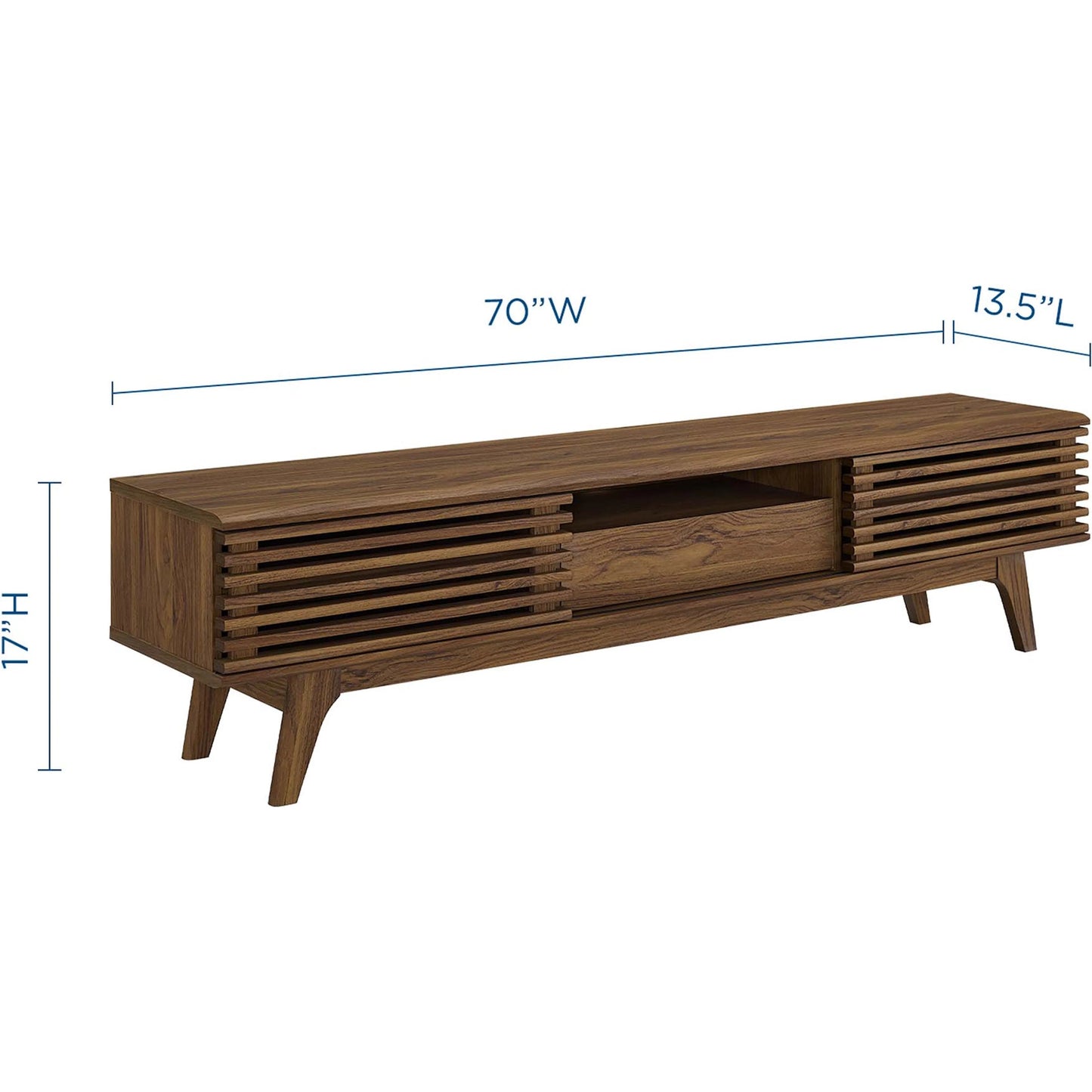 023 SR-390689 | Additional Silo | Rennell 70" TV Stand by Evans & Londeen. Made from particle board, mdf in a modern style.