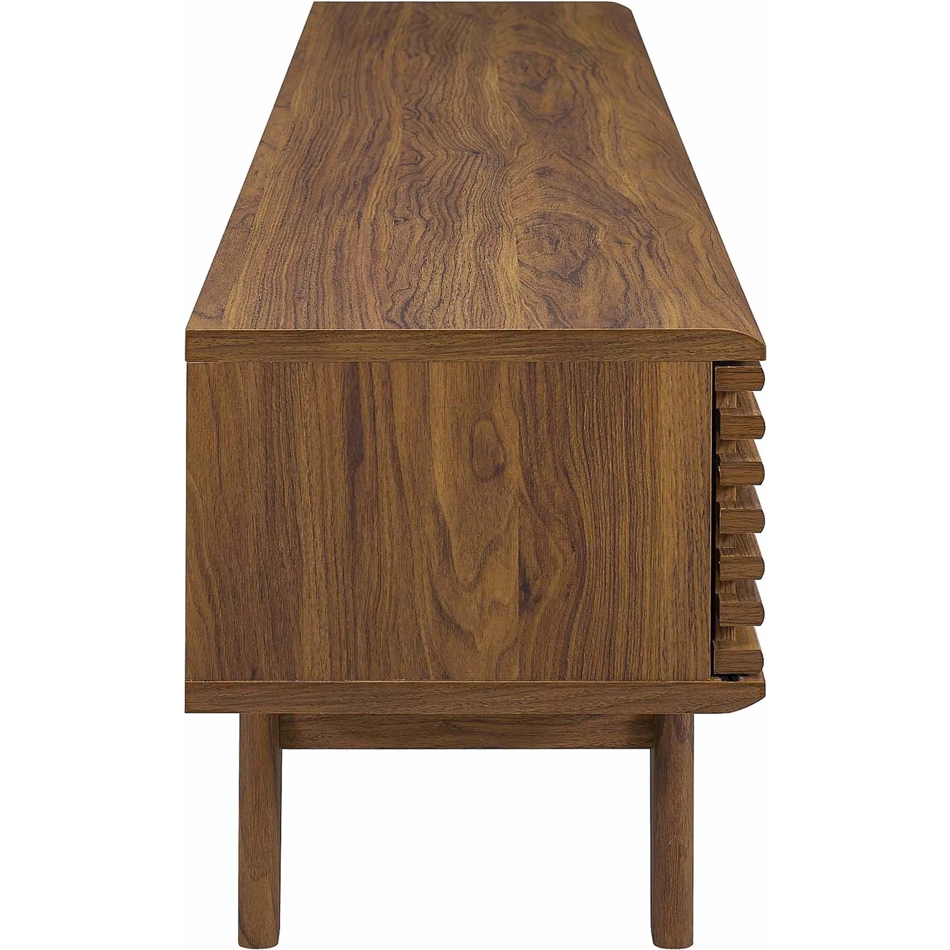 Rennell 70" TV Stand by Evans & Londeen. Made from particle board, mdf in a modern style.