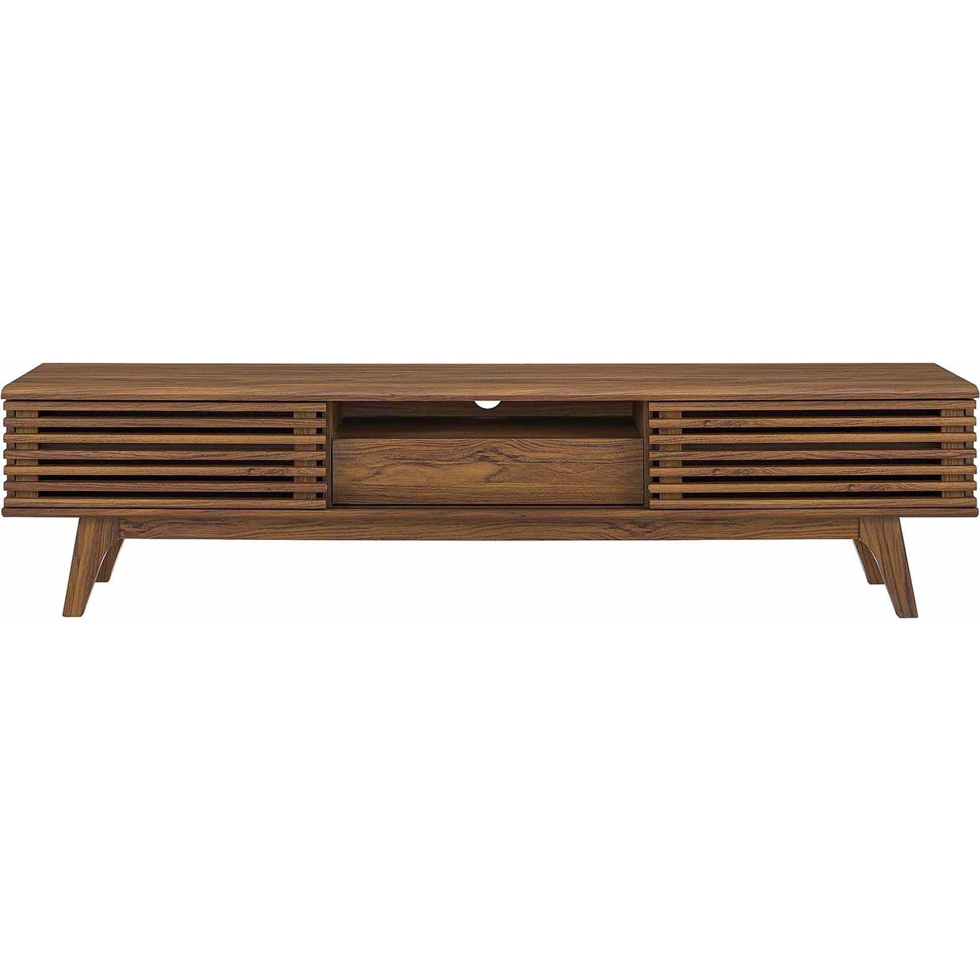 Rennell 70" TV Stand by Evans & Londeen. Made from particle board, mdf in a modern style.