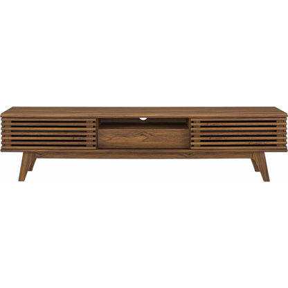 Rennell 70" TV Stand by Evans & Londeen. Made from particle board, mdf in a modern style.