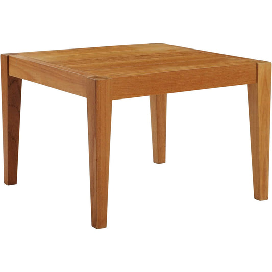 Galt Side Table by Evans & Londeen in natural. Made from teak wood in a modern style.