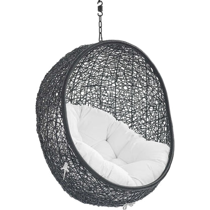 Lucas Sunbrella® Swing Lounge Chair Without Stand by Evans & Londeen. Made from powder coated steel frame in a coastal style.