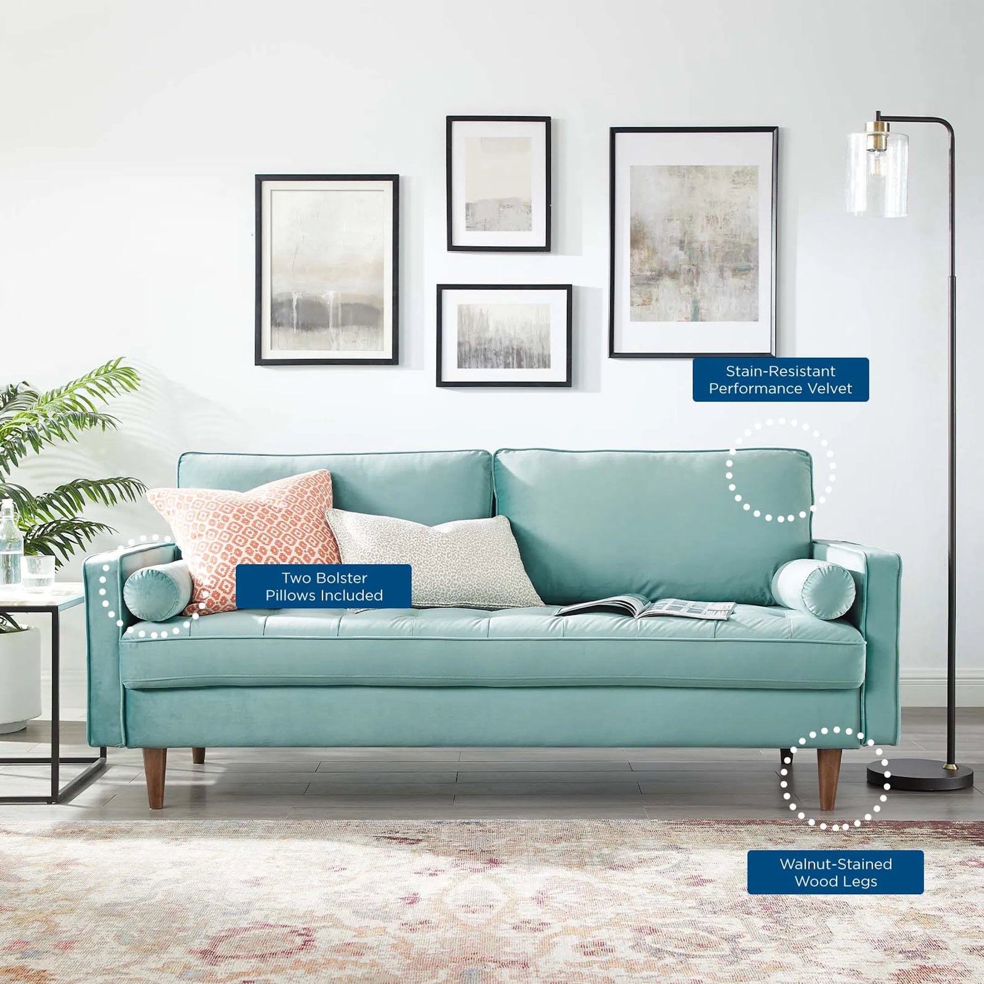 Teton Vegan Sofa by Evans & Londeen. Made from unique in a modern style.