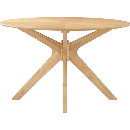 Paw 47" Round Wood Dining Table by Evans & Londeen. Made from unique in a modern style.