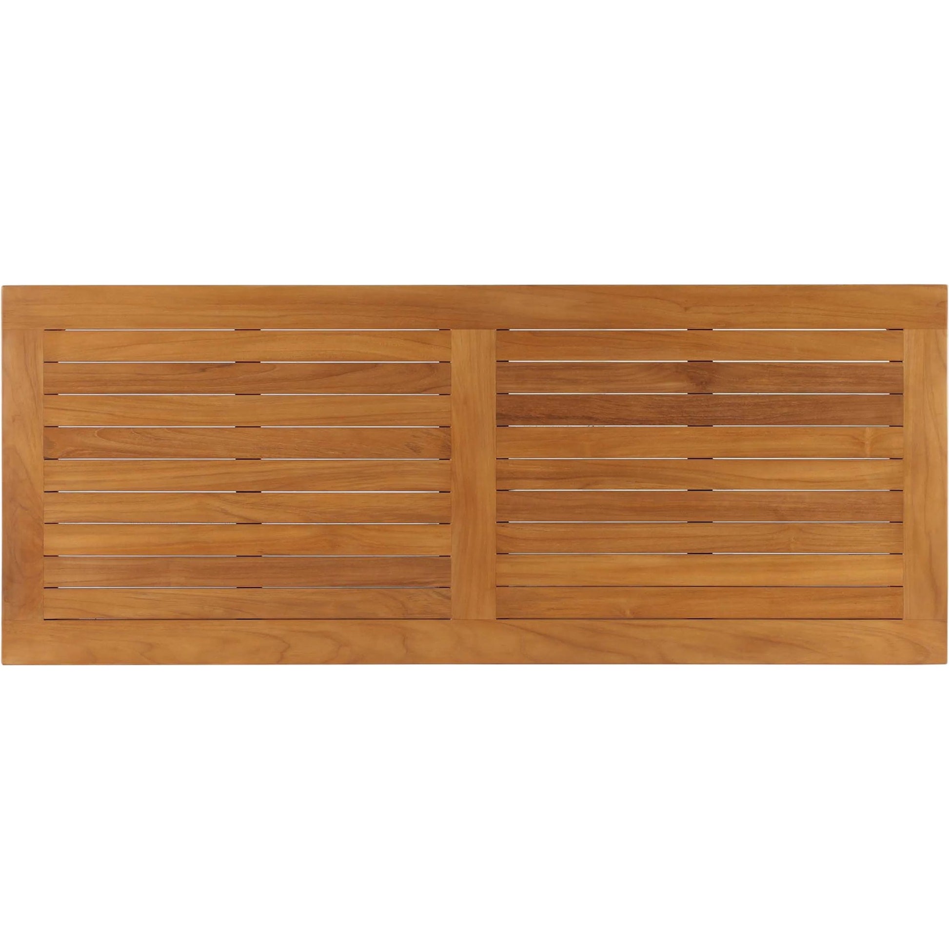 Natalia Teak Wood Coffee Table by Evans & Londeen in natural. Made from unique in a coastal style.