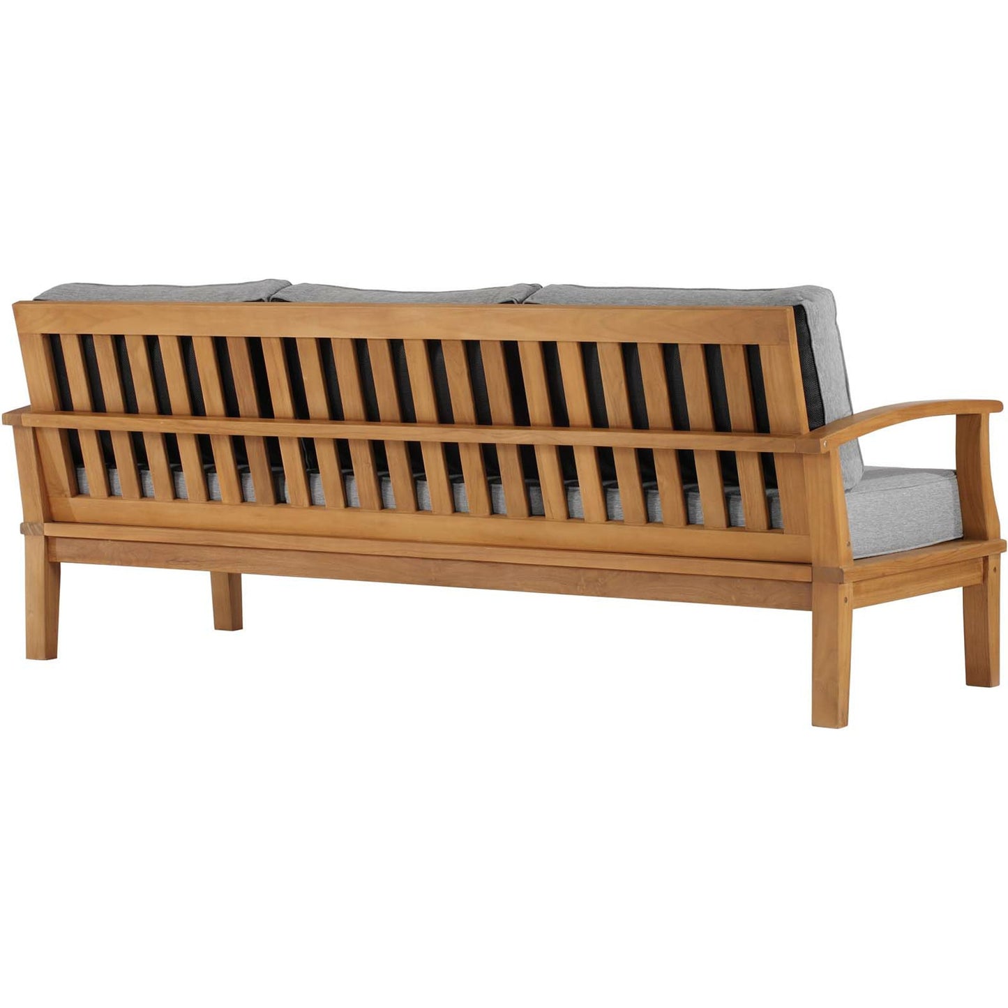 006 SI-1712260 | Additional Silo | Andover Teak Sofa by Evans & Londeen. Made from density 22 foam in a coastal style.
