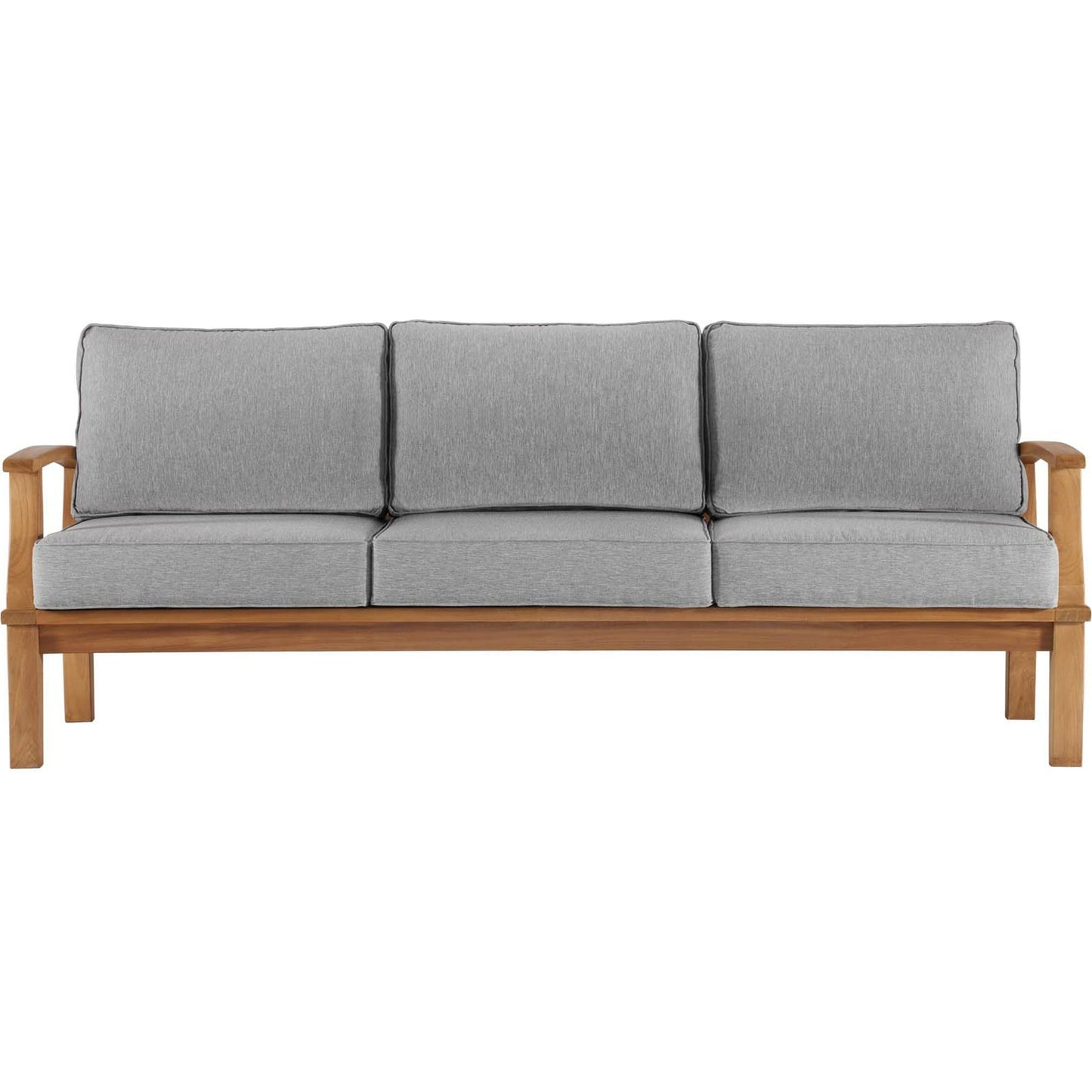 009 SI-1712260 | Additional Silo | Andover Teak Sofa by Evans & Londeen. Made from density 22 foam in a coastal style.