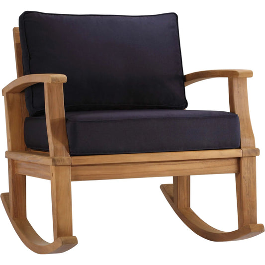 Andover Teak Rocking Chair by Evans & Londeen. Made from unique in a coastal style.