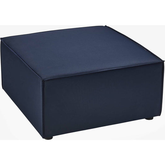 Foote Sectional Sofa Ottoman by Evans & Londeen. Made from foam density 28kg, m3, french piping 10mm, aluminum tube 20*20*1.2mm，φ16*1.2mm in a modern style.