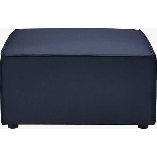 Foote Sectional Sofa Ottoman by Evans & Londeen. Made from foam density 28kg, m3, french piping 10mm, aluminum tube 20*20*1.2mm，φ16*1.2mm in a modern style.