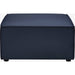 Foote Sectional Sofa Ottoman by Evans & Londeen. Made from foam density 28kg, m3, french piping 10mm, aluminum tube 20*20*1.2mm，φ16*1.2mm in a modern style.
