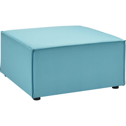 Foote Sectional Sofa Ottoman by Evans & Londeen. Made from foam density 28kg, m3, french piping 10mm, aluminum tube 20*20*1.2mm，φ16*1.2mm in a modern style.