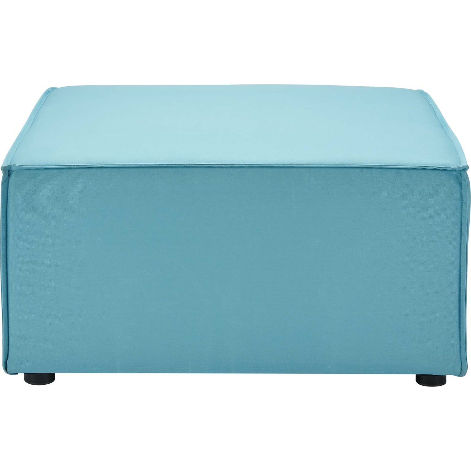 Foote Sectional Sofa Ottoman by Evans & Londeen. Made from foam density 28kg, m3, french piping 10mm, aluminum tube 20*20*1.2mm，φ16*1.2mm in a modern style.