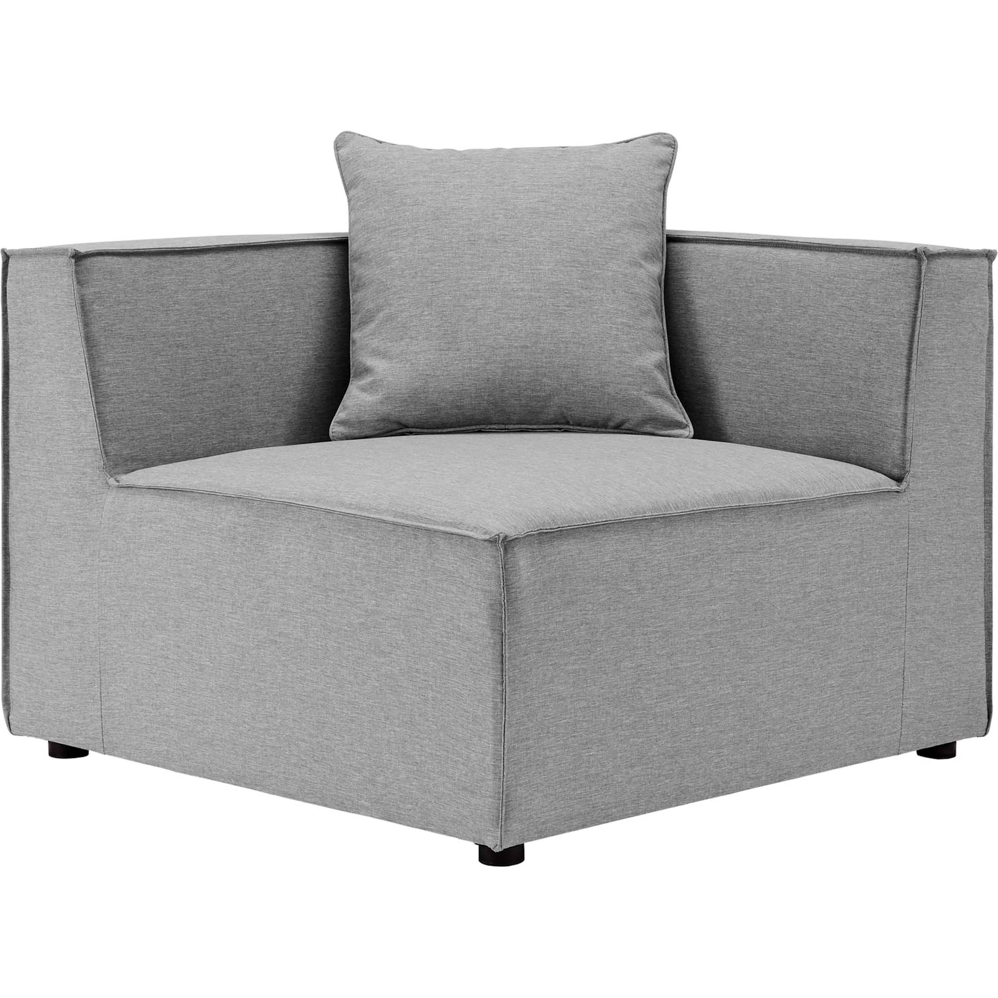 Foote 6-Piece Sectional Sofa by Evans & Londeen. Made from foam density 28kg, m3, back cushion is filling with doll cotton, aluminum tube in a modern style.