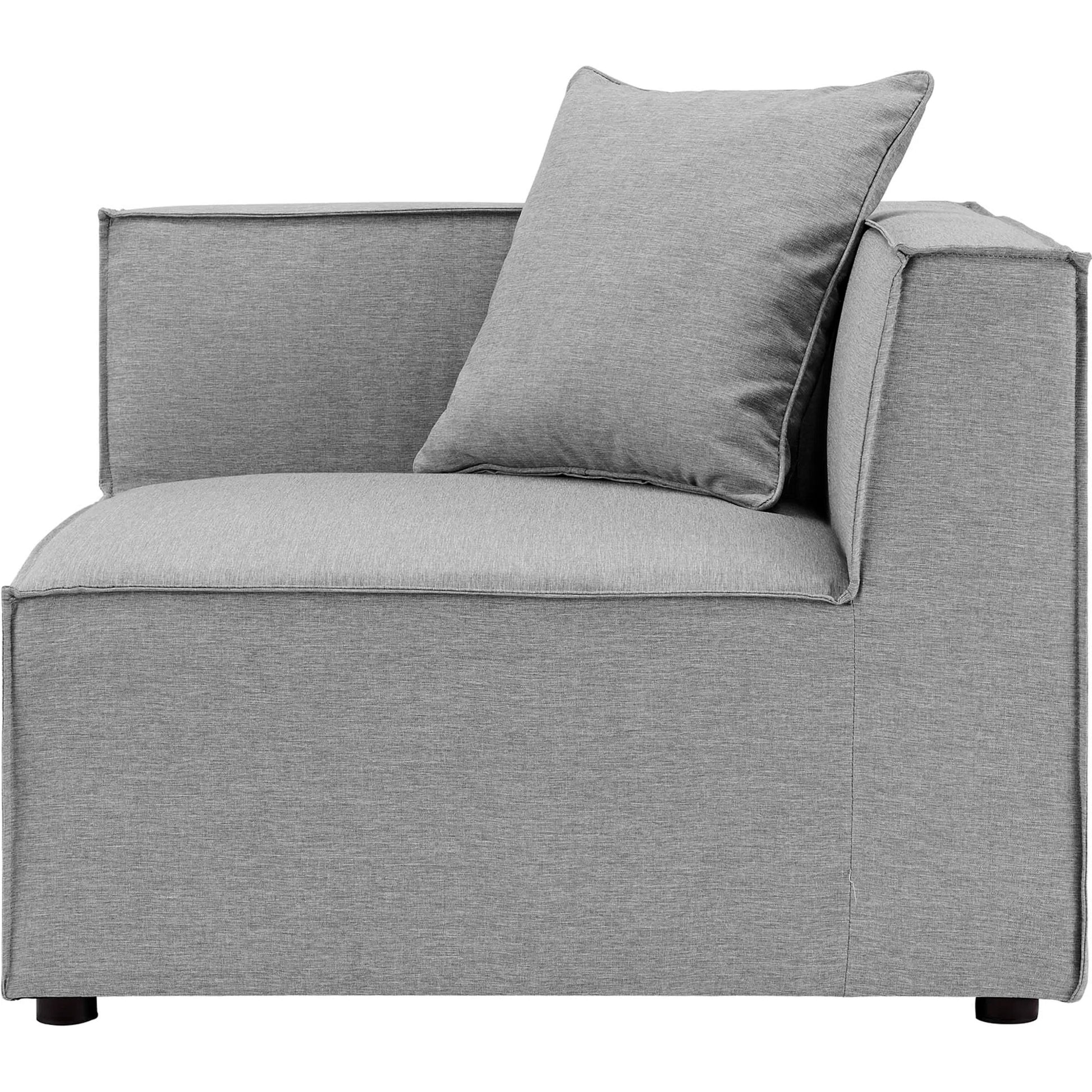Foote 6-Piece Sectional Sofa by Evans & Londeen. Made from foam density 28kg, m3, back cushion is filling with doll cotton, aluminum tube in a modern style.