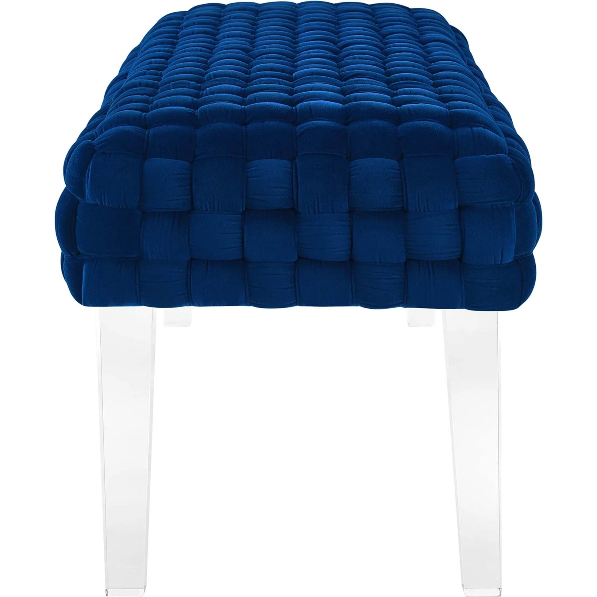 Skagway Woven Ottoman by Evans & Londeen. Made from plywood, seat: top foam density 38kg, m3 with thickness 20mm, 100% polyester, white foot pad at the bottom, solid wood in a modern style.
