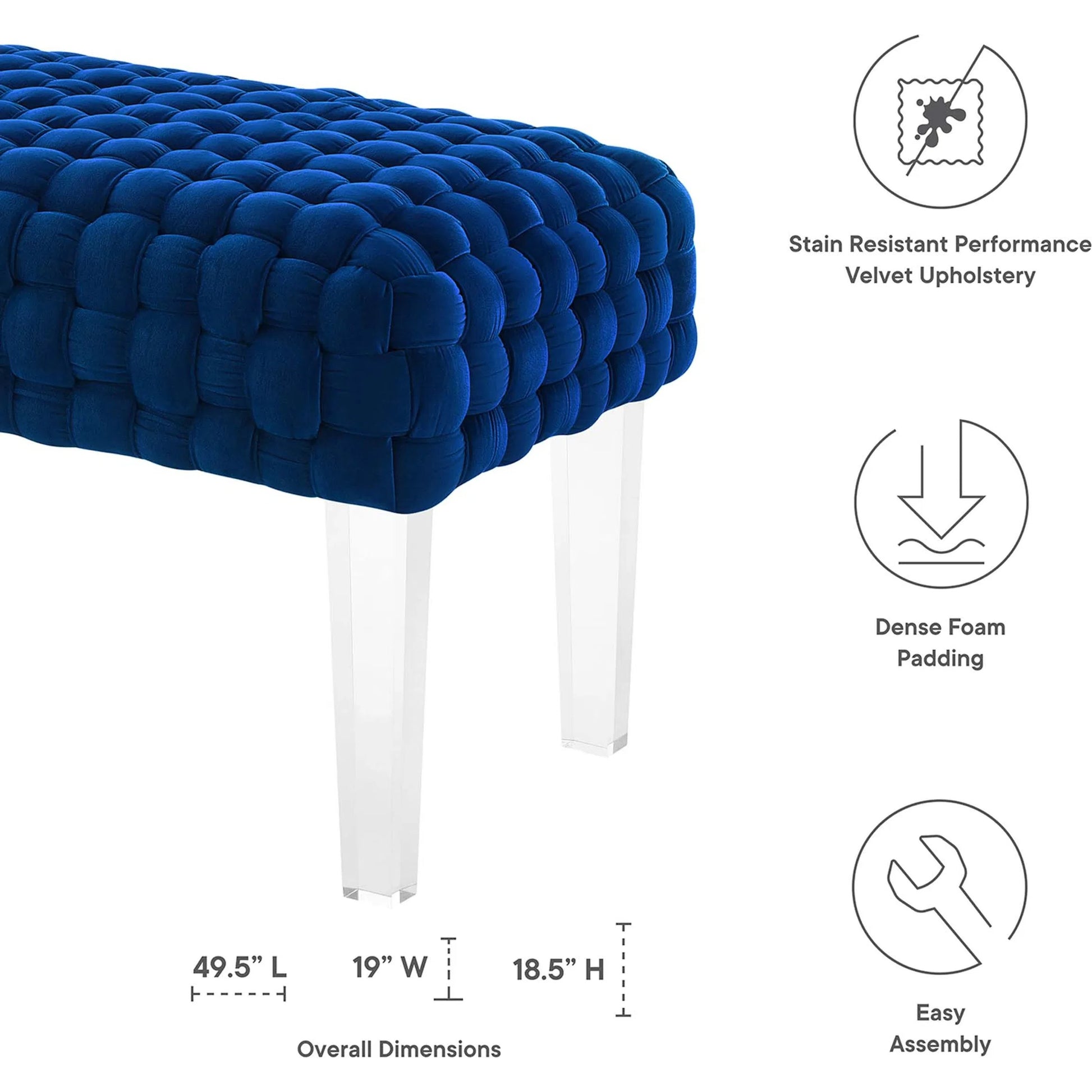 Skagway Woven Ottoman by Evans & Londeen. Made from plywood, seat: top foam density 38kg, m3 with thickness 20mm, 100% polyester, white foot pad at the bottom, solid wood in a modern style.