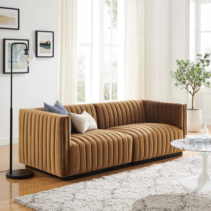 Stone Channel Loveseat by Evans & Londeen. Made from unique in a modern style.