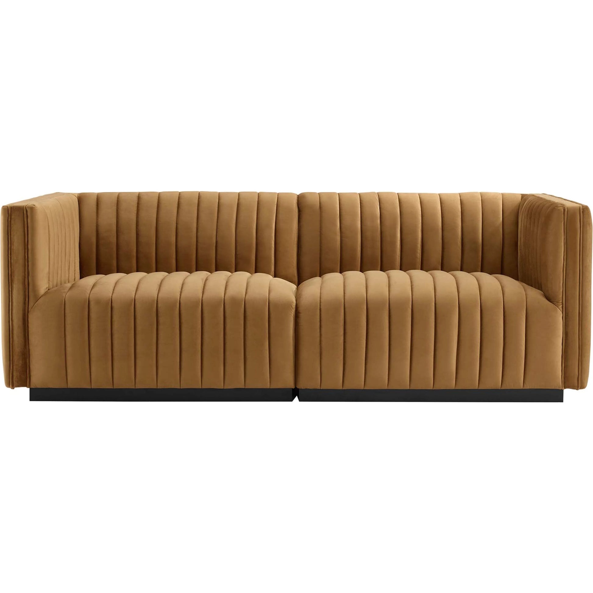 Stone Channel Loveseat by Evans & Londeen. Made from unique in a modern style.