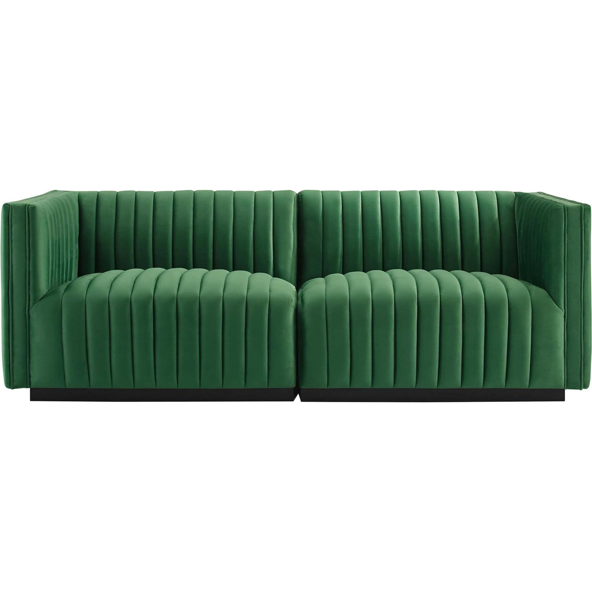 Stone Channel Loveseat by Evans & Londeen. Made from unique in a modern style.