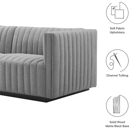 Stone Channel Loveseat by Evans & Londeen. Made from unique in a modern style.