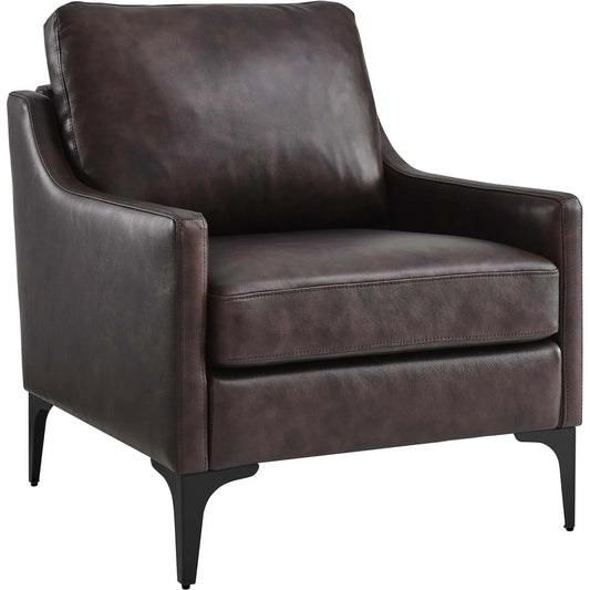 Copeland Armchair by Evans & Londeen. Made from wood frame, zigzag spring, 100% polyester, plywood in a modern style.