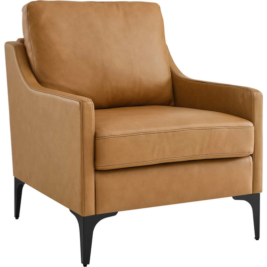 Copeland Armchair by Evans & Londeen. Made from wood frame, zigzag spring, 100% polyester, plywood in a modern style.