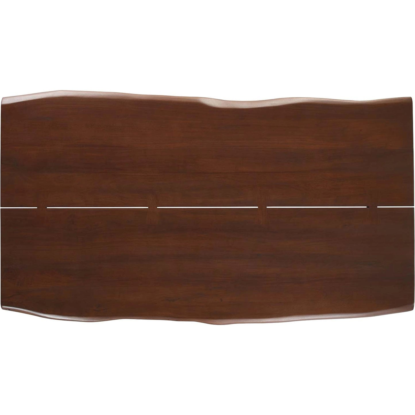 003 SI-2002632 | Additional Silo | Westminster 74" Live Edge Acacia Wood Acacia Wood Dining Table by Evans & Londeen. Made from acasia live edge table top, metal powder coat finish - black, mild steel plate, solid mild steel rod, weight capacity: 133 lbs i