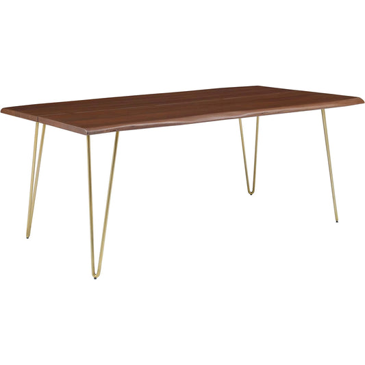 Westminster 74" Live Edge Acacia Wood Dining Table by Evans & Londeen. Made from unique in a modern style.
