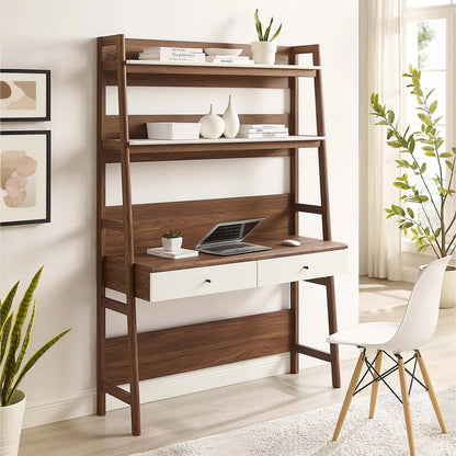 Cheshire Office Desk by Evans & Londeen. Made from particle board, mdf, toppan walnut, pvc, paper lamination in a cottage & farmhouse style.