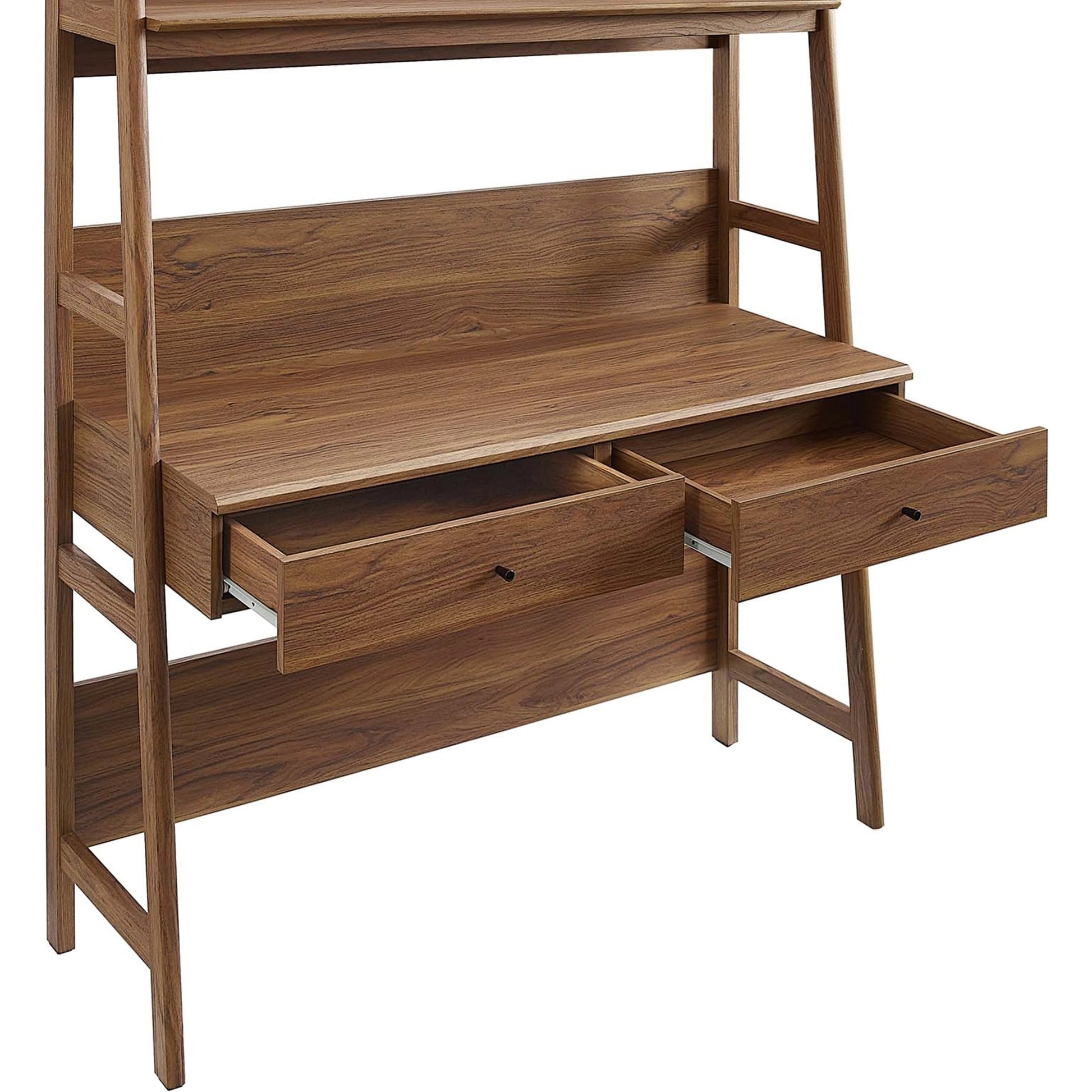 Cheshire Office Desk by Evans & Londeen. Made from particle board, mdf, toppan walnut, pvc, paper lamination in a cottage & farmhouse style.