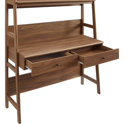 Cheshire Office Desk by Evans & Londeen. Made from particle board, mdf, toppan walnut, pvc, paper lamination in a cottage & farmhouse style.