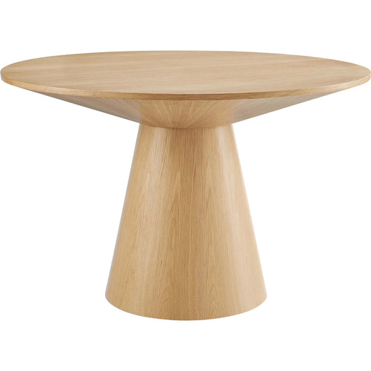 Hartshill 47" Round Dining Table by Evans & Londeen. Made from 15mmt p2 mdf panel, base bottom with 4pcs felt mat in a modern style.