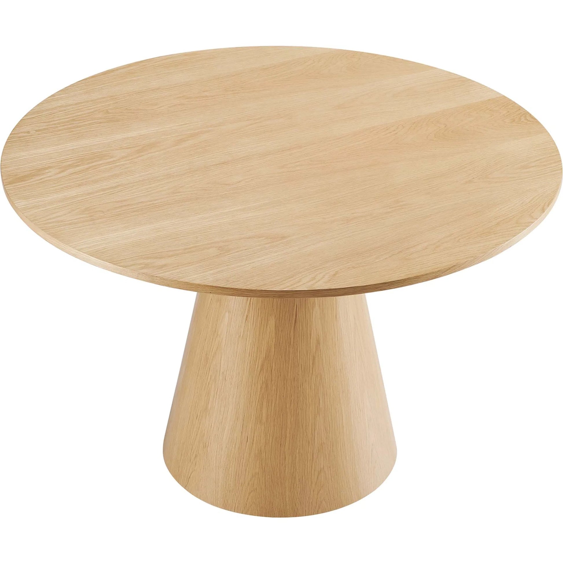 Hartshill 47" Round Dining Table by Evans & Londeen. Made from 15mmt p2 mdf panel, base bottom with 4pcs felt mat in a modern style.