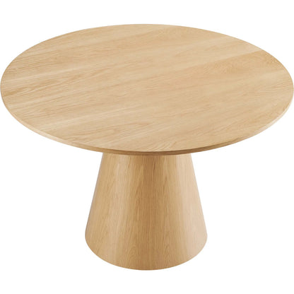 Hartshill 47" Round Dining Table by Evans & Londeen. Made from 15mmt p2 mdf panel, base bottom with 4pcs felt mat in a modern style.