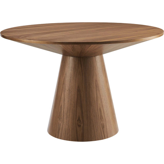 Hartshill 47" Round Dining Table by Evans & Londeen. Made from 15mmt p2 mdf panel, base bottom with 4pcs felt mat in a modern style.