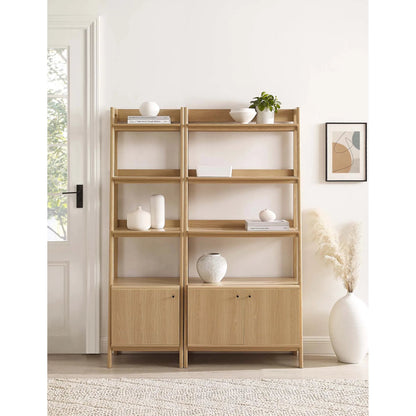 Cheshire Wood Bookshelves (Set of 2) by Evans & Londeen. Made from unique in a modern style.